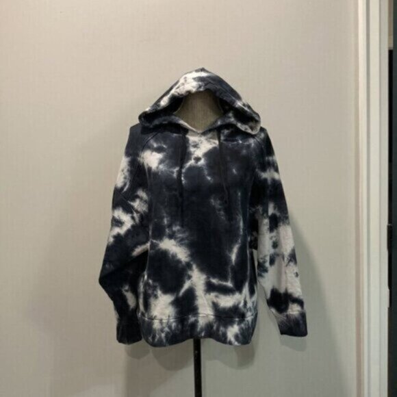 ZARA Black Tie Dye Hoodie Medium​ - Picture 3 of 11